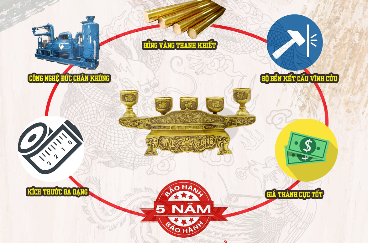 Chế độ bảo hành đồ thờ tốt